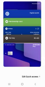 A Samsung Wallet armazena acesso a identificações digitais, cartões de pagamento e fidelidade, chaves e muito mais