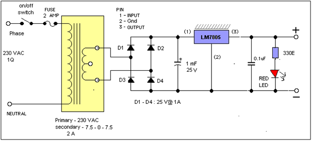 Como projetar uma fonte de alimentação regulada