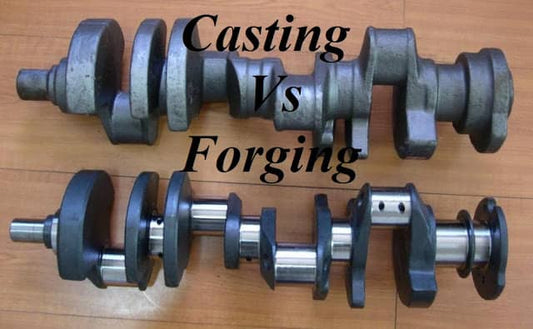 Diferença entre processos de fundição e forjamento/formação