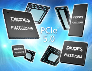 Diodes revela portfólio PCIe 5.0 abrangente