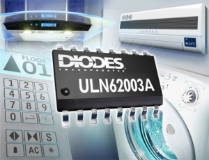 Diodos libera matriz de transistores de sete canais