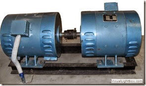 Especificação da máquina DC