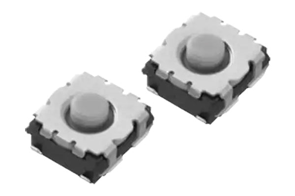 Interruptores táteis Panasonic EVPBV 6,5 mm x 6,2 mm SMD