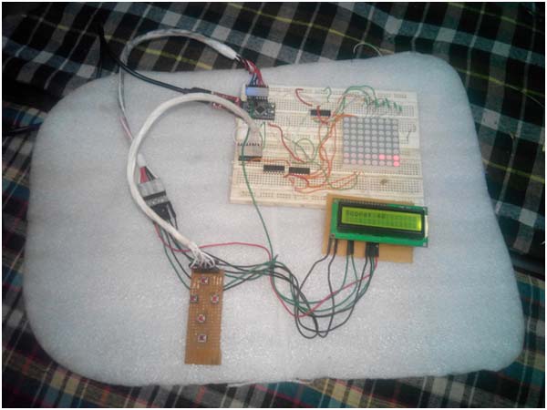 Jogo de cobra usando Arduino