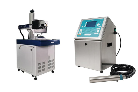 Máquina de marcação a laser versus impressora jato de tinta: qual é a melhor para o seu negócio?
