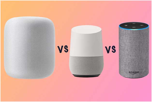 O confronto do assistente online: Siri Vs Alexa Vs Google