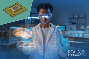 O novo sensor de imagem da Infineon funciona com o princípio do tempo de voo
