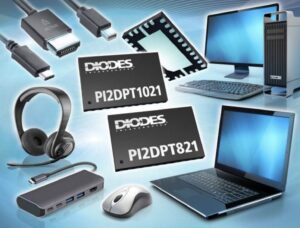 Os diodos trazem operação com baixo consumo de energia e baixa latência para designs USB-C/DP
