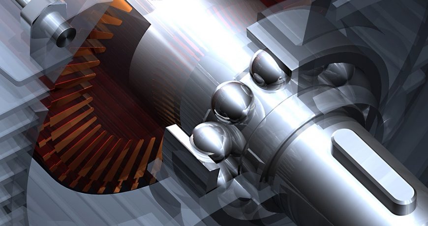 Por que os rolamentos de esferas são usados em máquinas?