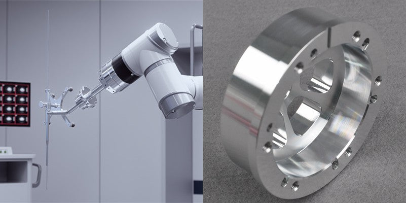 Produção de peças para robôs cirúrgicos e suas soluções de processamento (com case)