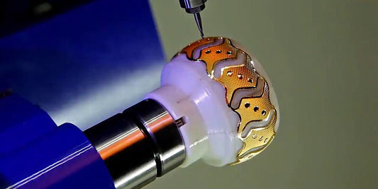 Prototipagem rápida CNC para joias valiosas
