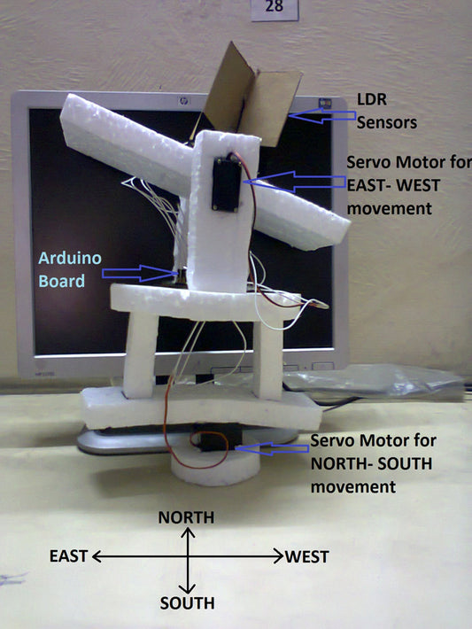 Rastreador Solar usando Arduino