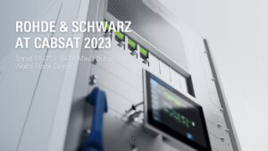 Rohde & Schwarz apresentará o futuro da radiodifusão na CABSAT
