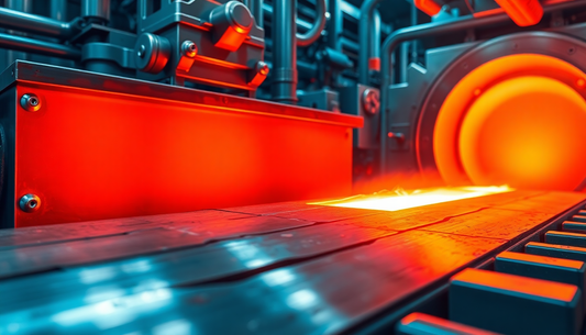 Têmpera de Aço - Processo Fundamental no Tratamento Térmico