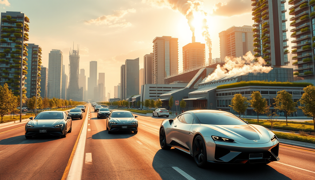 Indústria Automotiva está reduzindo suas Emissões de Carbono