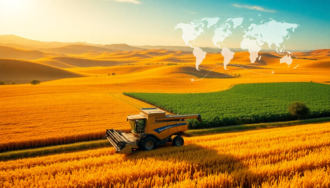 Brasil lidera Exportações Globais de Commodities Agrícolas