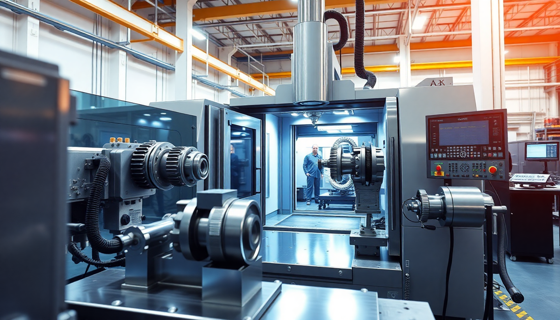 Usinagem Multitarefa: Aumento da Produtividade e Eficiência na Indústria