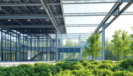 Aço na Arquitetura Sustentável: Integrando Tecnologia e Eficiência