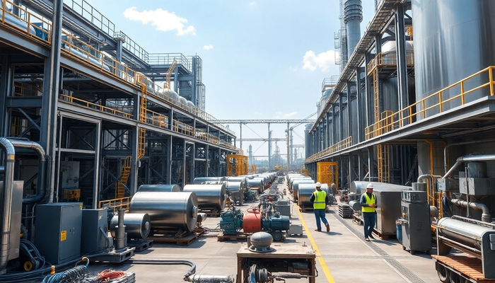 Nova Política Industrial Brasileira Impulsiona o Mercado Nacional de Aço Inoxidável