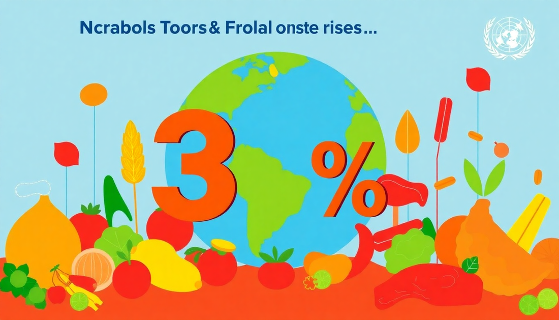 Preços Globais dos Alimentos sobem 3% em Setembro, Segundo a ONU