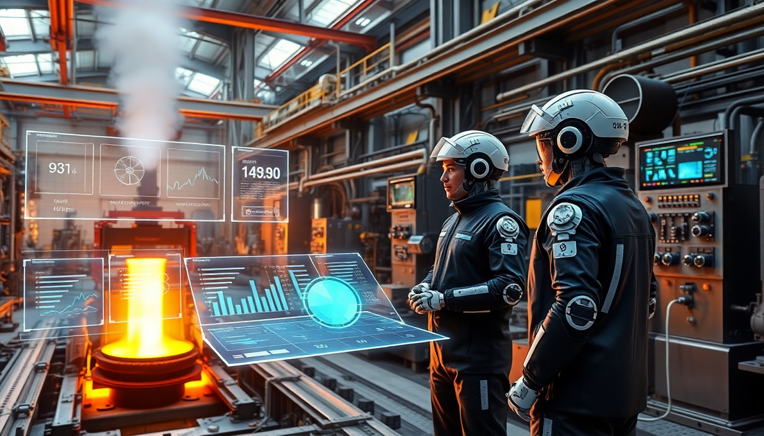 Inteligência Artificial na Produção Siderúrgica: Otimizando Processos e Garantindo Qualidade
