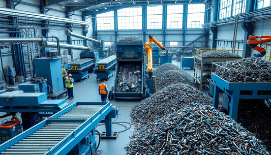 Reciclagem Avançada de Aço: Fechando o Ciclo para um Futuro Sustentável