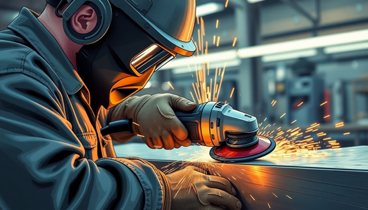 Como obter um Acabamento Perfeito na Solda com Esmerilhamento Correto