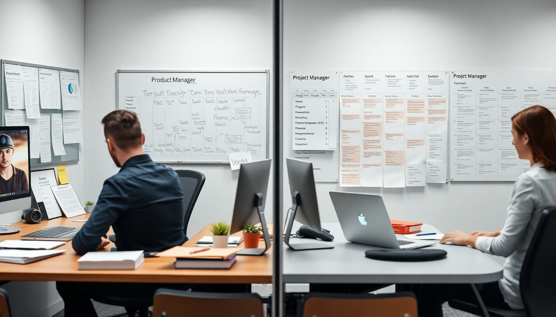 Gerentes de Produto vs. Gerentes de Projeto: Entendendo as diferenças