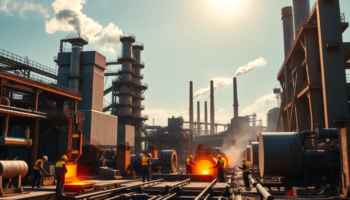 Produção de Aço no Brasil registra crescimento em Fevereiro de 2025