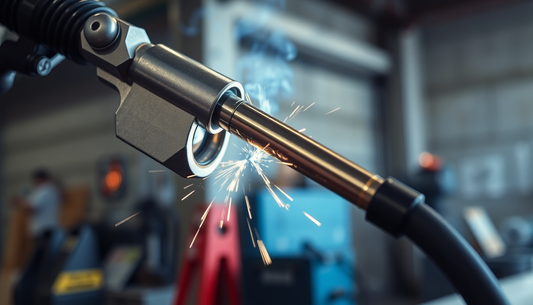 Como o ângulo da tocha afeta a solda MIG