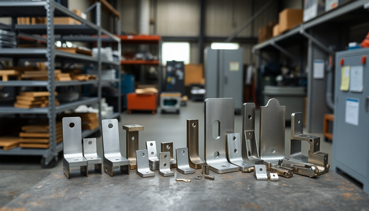Suportes e Braçadeiras Usinados CNC para Fixação Estrutural