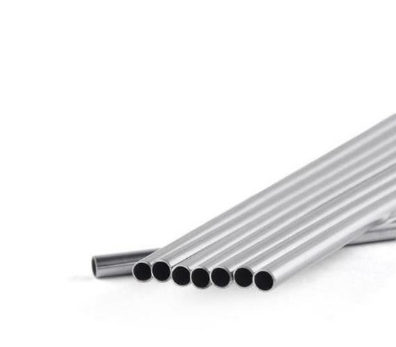Canudo de Aço Inox Reutilizável para Drinks Reto Liso 6mm x 160mm - compracos