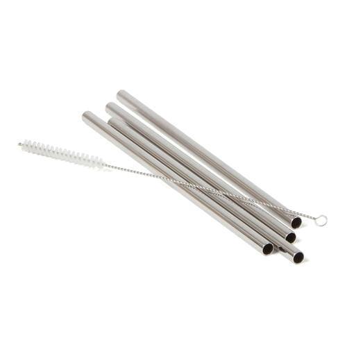 Canudo de Inox Reutilizável Reto Liso 6 mm x 200mm - compracos