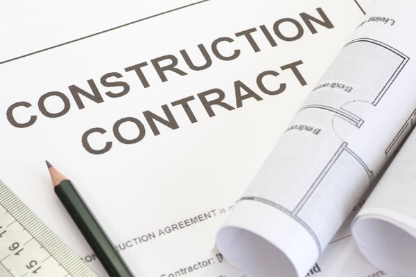 4 tipos principales de contratos de construcción 