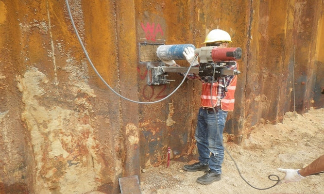 Avalie a resistência à compressão da estrutura no local