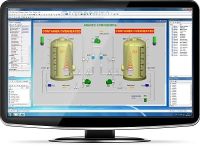 Básico da função de programação SCADA, aplicação