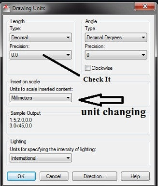 CAD Tut 4. Faça esta configuração inicial antes de iniciar qualquer desenho do AutoCad.