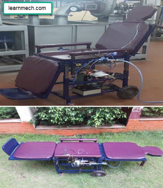 Cadeira de Rodas Automática e Cama – Projeto Mecânico