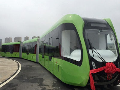 China revela o primeiro sistema de trânsito ferroviário sem motorista do mundo com tecnologia autônoma