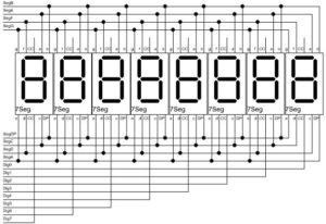 Codificação compatível com Arduino 10: Multiplexação de sete segmentos usando Arduino e MAX7219
