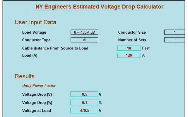 How to calculate voltage drop? Formula and examples 