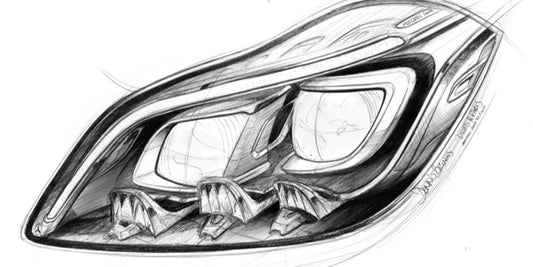 Como é feita a prototipagem industrial de um farol?