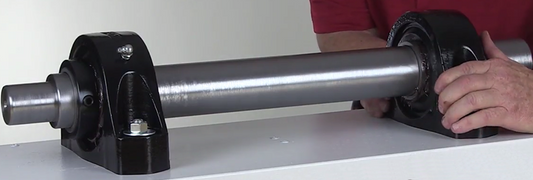 Como instalar um rolamento no bloco de suporte