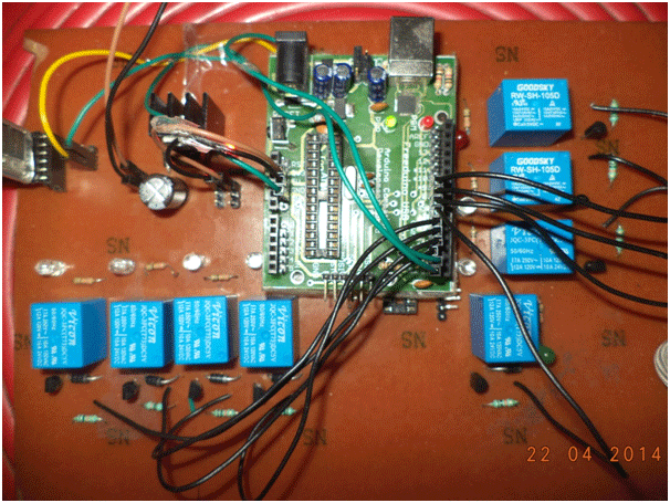 Controle de eletrodomésticos usando telefone Android