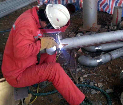 Controle de qualidade de soldagem de tubos de aço inoxidável com ureia de baixa temperatura