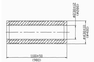 Controle de qualidade do processo de forjamento de tubo forjado A182 F91