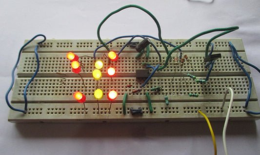 Efeito Flash da Câmera (usando temporizador 555)