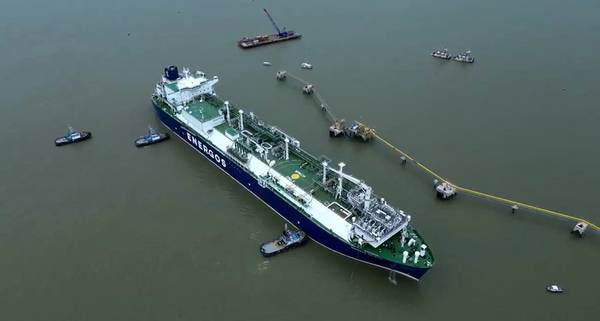 Energos Celsius FSRU arrives at its final destination 