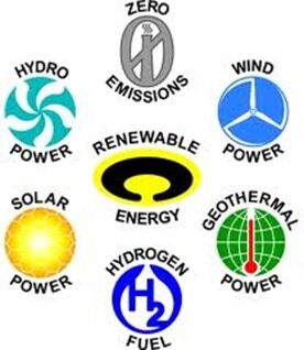 Fontes naturais de energia renovável
