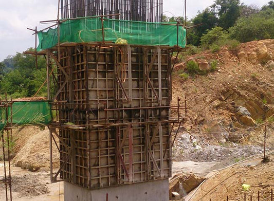 Formas de Pilares de Concreto (Projeto e Construção)